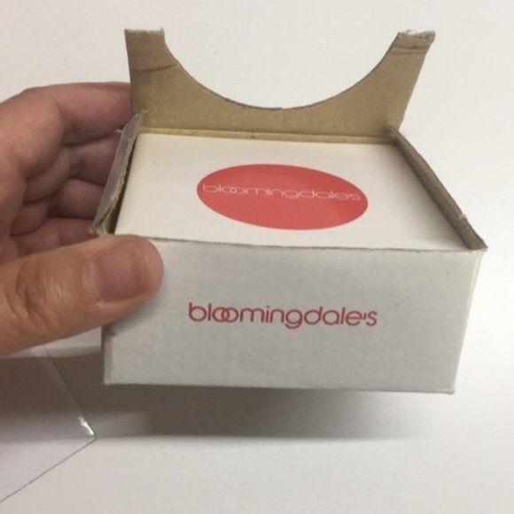 Bloomingdale Vintage Ceramic tile coaster Set of 4 home fashion party - Picture 7 of 8